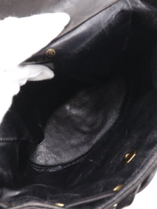 CHANEL Matelasse Backpack Daypack A10177 ChainBackpack COCO Mark black main image 8